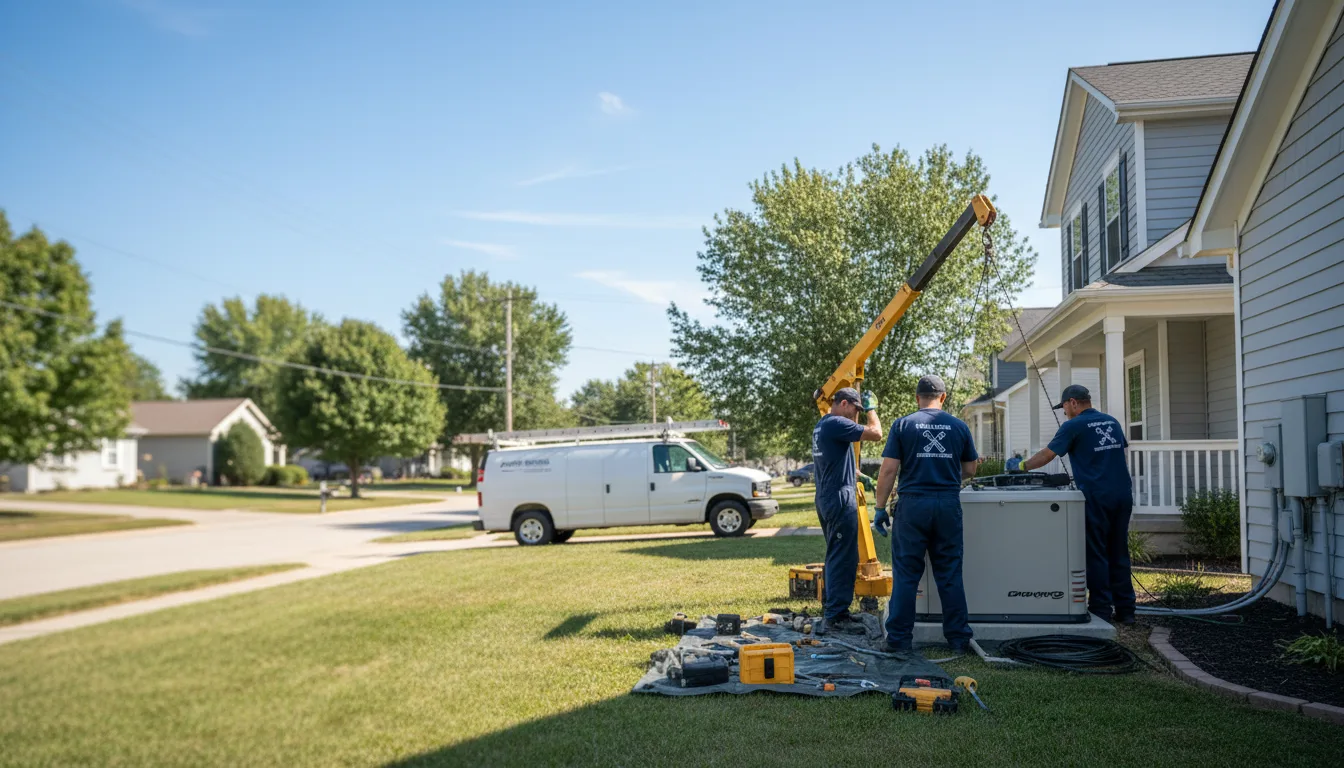 Generator Installation in New Holstein, WI near me